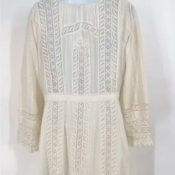 LoveShackFancy Desert Victorian lace Maxi Dress size 0 - Picture 7 of 15